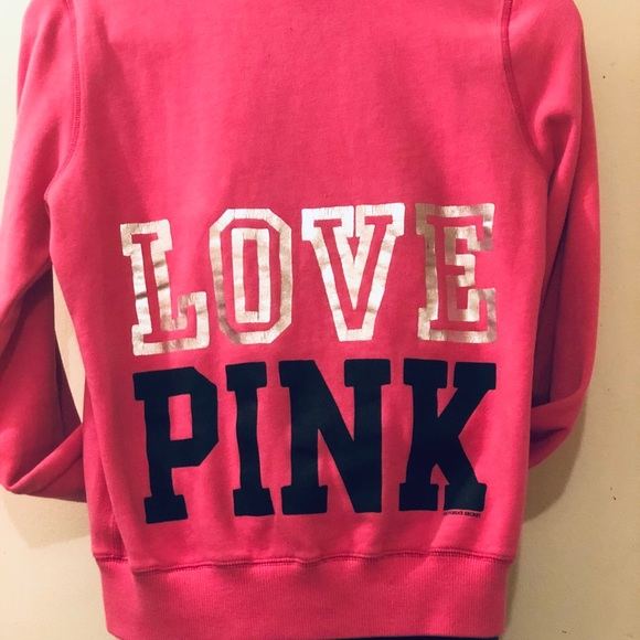 Pink Victoria secret pink sweater - Picture 2 of 5